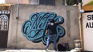 Lettering Graffiti // NEHOS ONE