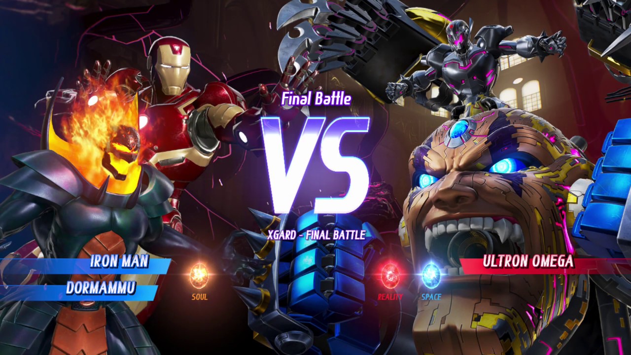 Marvel vs. Capcom Infinite: Iron Man & Dormammu VS Ultron Omega - ARCAD...