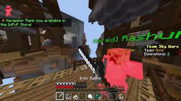Hacker Report | InPvP Skywars | Cheater: "Rashura1"