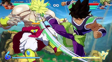 DBFZ Broly(Dbs) 236s otg grab link combo exhibition