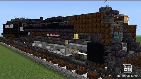 Minecraft New York Central Niagara Steam Locomotive Tutorial