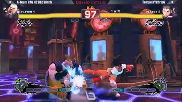 Next Level Battle Circuit 135 - USF4 - A-Team PAG NE SB2 Glitch (Rufus) vs TEMPO NYChrisG (Sakura)