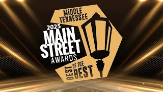 2025 Best of the Best Middle Tennessee Main Street Awards