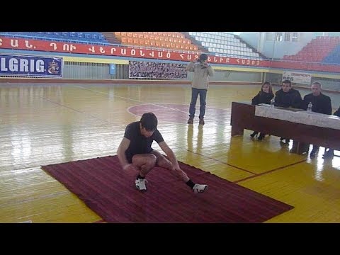 World Record For Most One-Legged Squats In One Minute