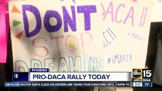 Pro-DACA rally at Phoenix College
