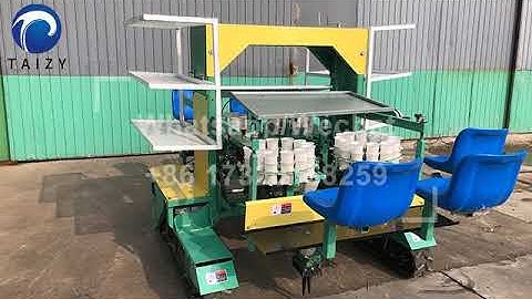 Transplanter machine/self-propelled transplanter/vegetable transplanter machine/4 row transplanter
