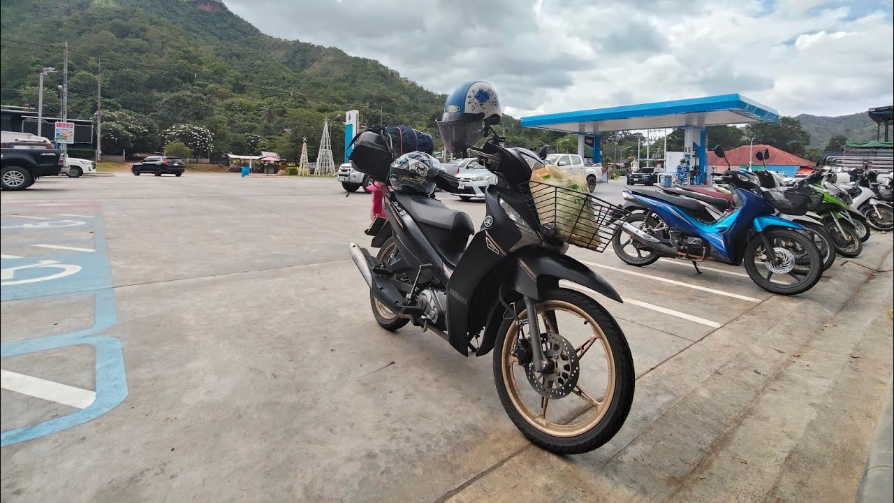 ขี่มอไซค์เที่ยว เมืองกาญจนบุรี บุกลุย น้ำตกเอราวัณ จะสวยงามแค่ไหน ไปดู