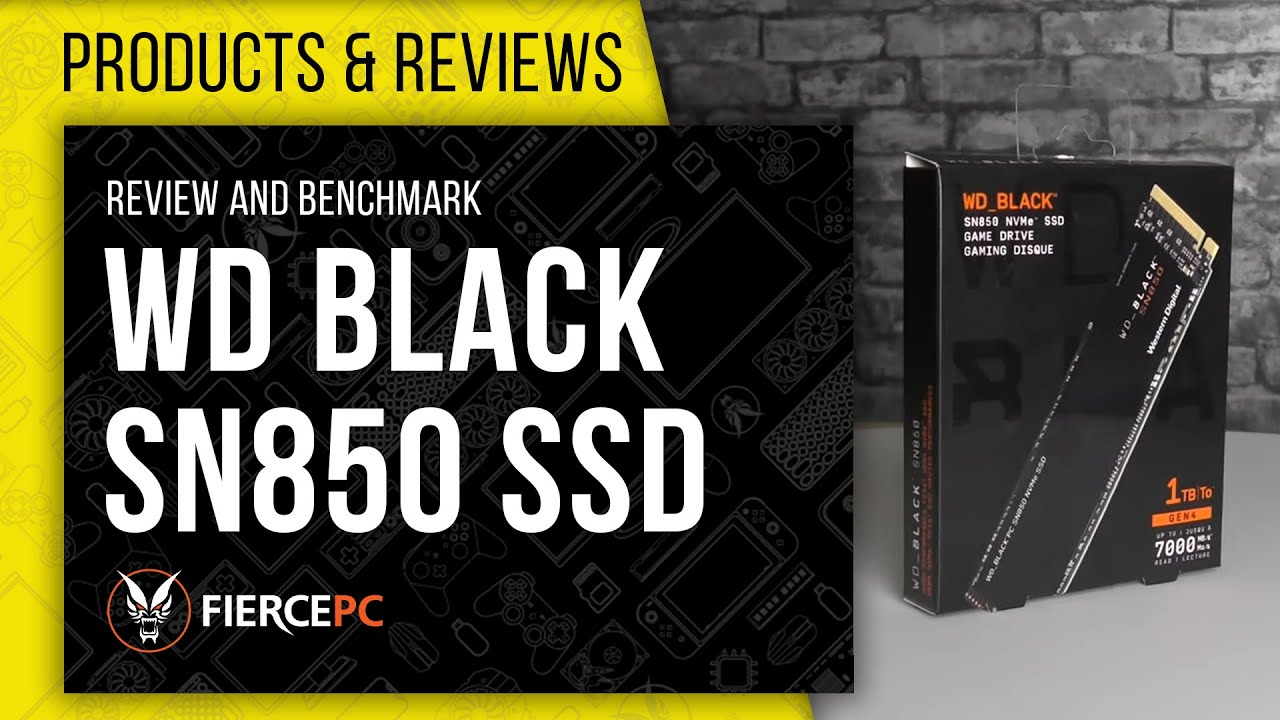Wd Black Sn850 Nvme M 2 Pcie 4 0 Ssd Review And Benchmark Youtube