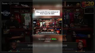 Was Jaylen Brown robbed of First Team All-NBA #jaylenbrown #nba #foryou