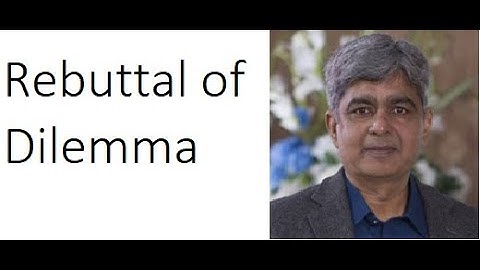 Rebuttal of Dilemma
