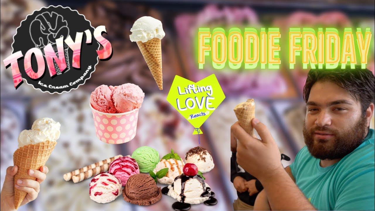 World Famous Ice Cream Food Review Tony's Ice Cream of Gastonia YouTube