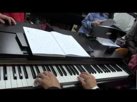 [最後一夜]簡易教學版---上課示範(台北社教館數位鋼琴班)2012_11_27
