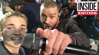 Meet 13-Year-Old Who Took a Selfie With Justin Timberlake During Halftime Show screenshot 2