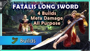 Post-Fatalis Endgame Long Sword Builds | MHW: Iceborne [PC]
