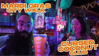 Cursed Coconut Club at Universal Orlando 🌴🎭 Full Tour, All Bars & Menus!