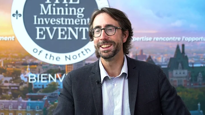 Killian Charles of Brunswick Exploration at THE Mining Investment Event of the North, June 2024