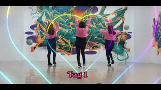 TUHAN YESUS BAIK Line Dance | Choreo by Irene Elsye (INA) | Demo by MOI Dance Group