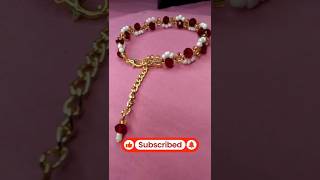 Diy beaded bracelet | handmade jewelery #diy #tranding #bracelet #viral #beads # shorts