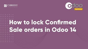 How to Lock Confirmed Sale Orders In Odoo 14?