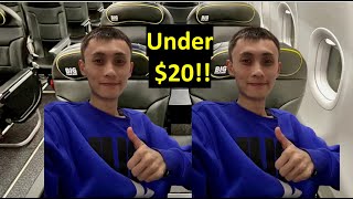 How to get Big Front Seat cheap on Spirit Airlines? | Under $20! | Seat Bid | Exit Window Seat screenshot 5