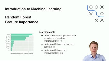 I2ML - 07 Random Forest - 04 Feature Importance