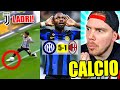 REAZIONE AI TIKTOK SUL CALCIO #29 - JUVE LADRA!! INTER DISTRUGGE IL MILAN...
