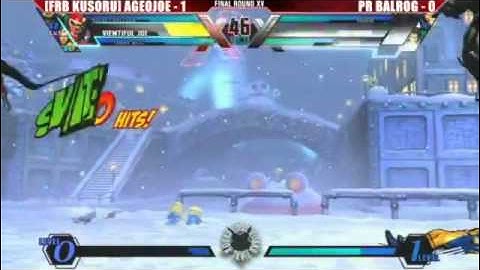 Final Round XV UMVC3 Grand Finals  ifrb kusoru vs pr balrog