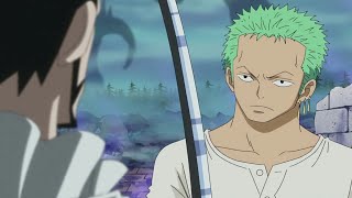 Mihawk teach zoro haki for the first time (English Sub)