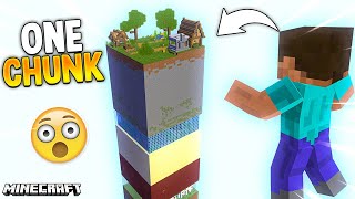 Minecraft but There's only ONE CHUNK...