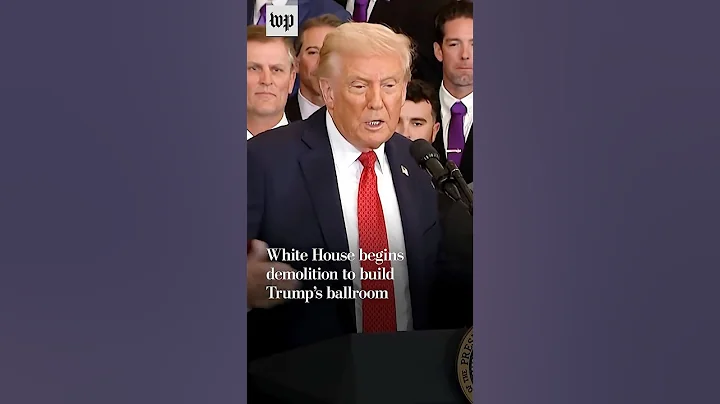 White House begins demolition to build Trump’s ballroom