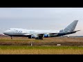 BEAUTIFUL SILKWAY Boeing 747-400F LANDING at Belgrade Airport!