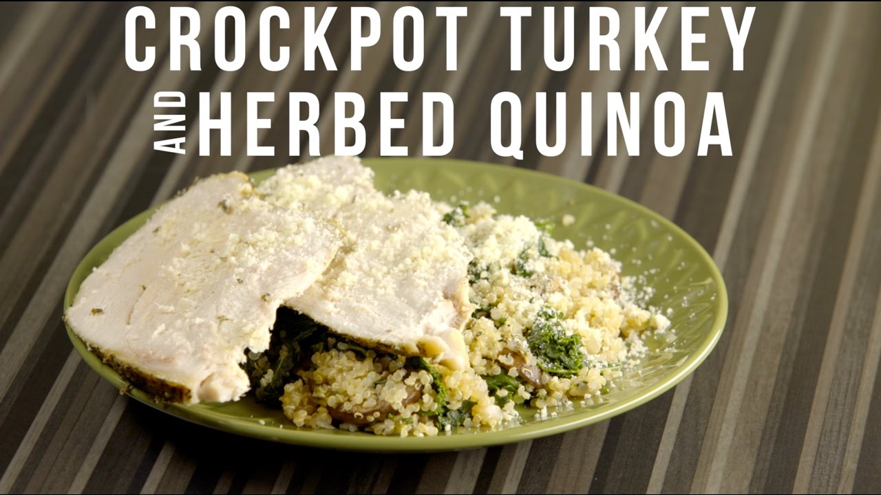 Crockpot Turkey Breast & Herbed Quinoa Stuffing OSF HealthCare YouTube