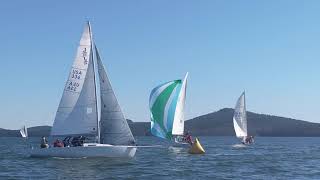 A Fleet Windward Mark Rounding 1 23 22 at 1351