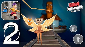 Obby Challenge Prison Run - Escape Prison New Update - Gameplay Walkthrough Part 2 (Android, iOS)