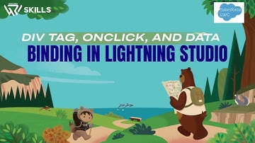 Div Tag, Onclick & Data Binding in Lightning Studio | Peoplewoo Skills