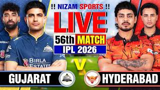 🔴Live: GT vs SRH | IPL 2026 | 56th Match | Live Cricket Score & Commentary screenshot 1