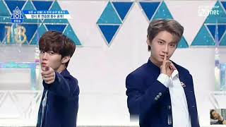 PRODUCE X 101 || HUG x LEE JINHYUK AND KIM WOOSEOK