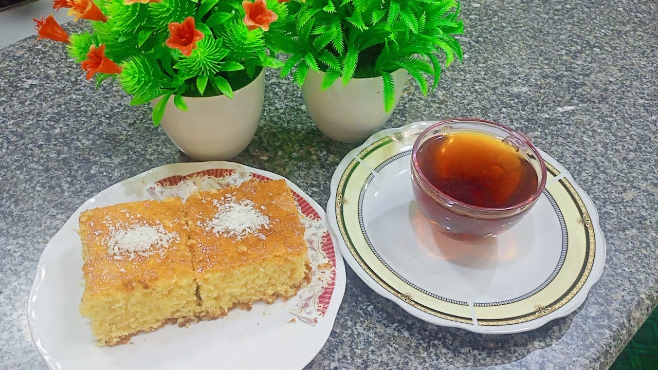 الكيكة الرواني الهشة الي بتدوب دوان أسهل وصفة هتجربوها