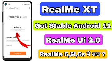 Realme XT Android 11 Stable Update| F.03 update Realme XT UI 2.0 Stable Update New Features | XT ui