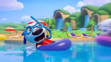 Talking Tom Pool - Levels 41-50 Walkthrough Gameplay Ep 5 HD (iOS)