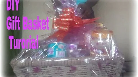 HOW TO MAKE A GIFT HAMPER