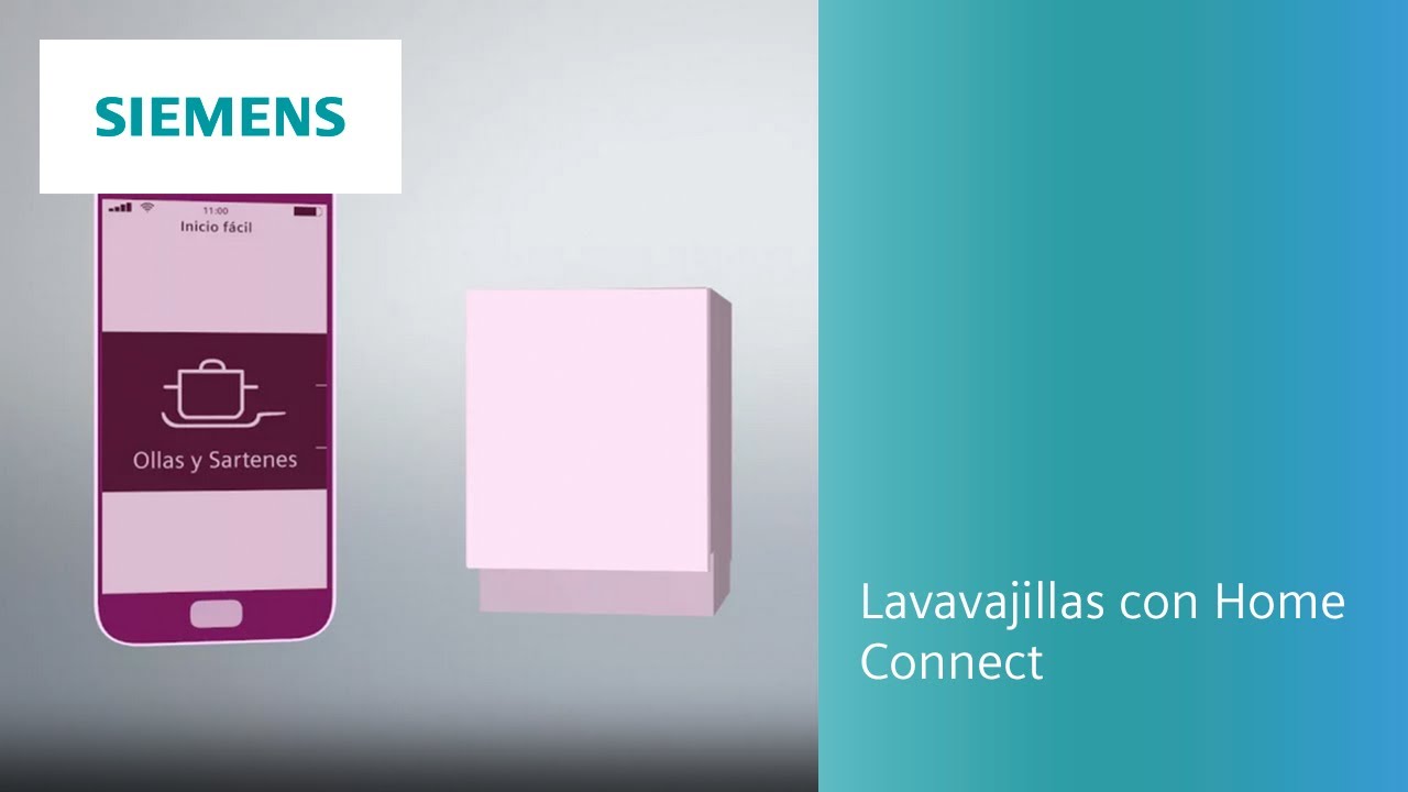 Lavavajillas Inteligente Home Connect: todo controlado a distancia | SIEMENS