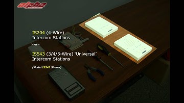 IA543 Intercom Setup: Step 1 - Preparation