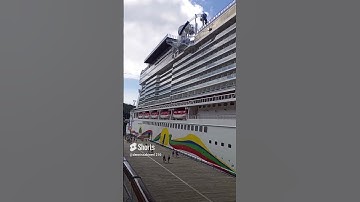 Thumbnail of The huge and beautiful cruise ship spotted #music #song #musica #fisherman #amazing #cruise