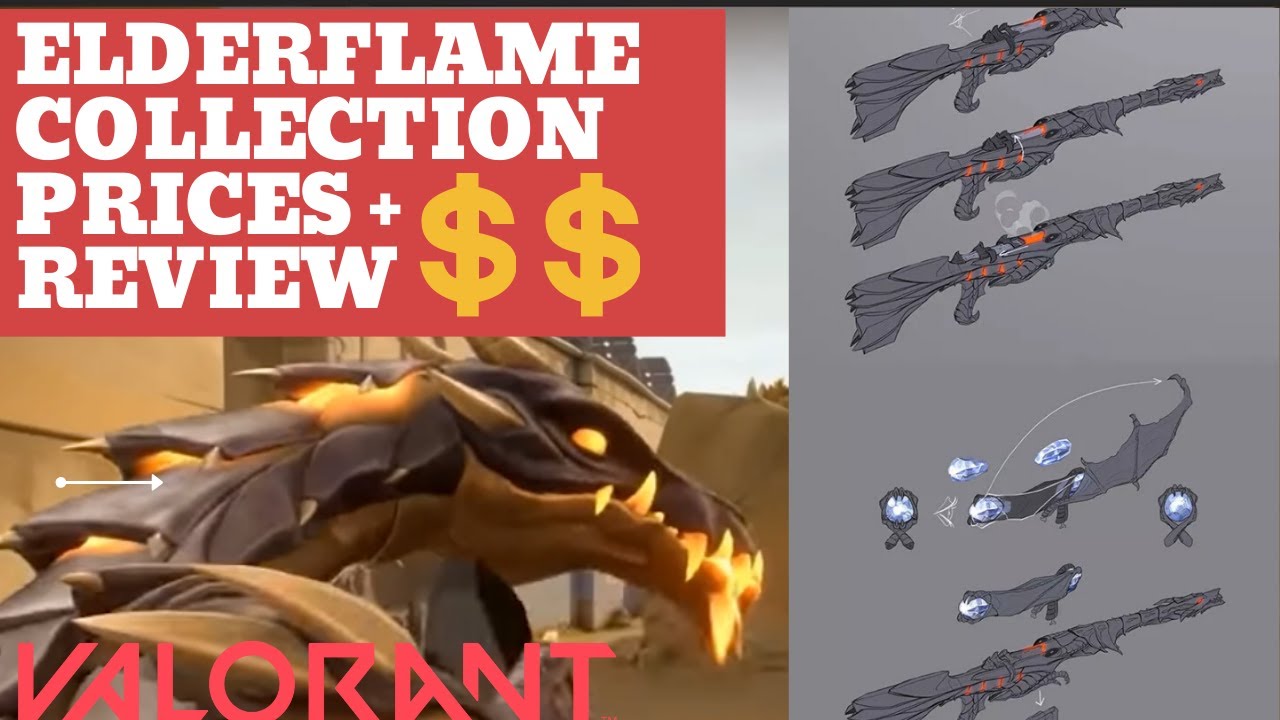 ELDERFLAME COLLECTION PRICES AND REVIEW - VALORANT DRAGON SKINS