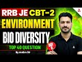 RRB JE CBT 2 Classes | RRB JE CBT 2 Environment EVS 2026 | RRB JE Environment | By Antim Sir