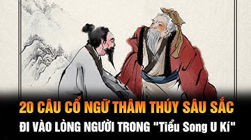 Đáng ngẫm: 20 câu cổ ngữ Triết lý Sâu sắc Thâm thúy Đi vào Lòng người trong "Tiểu Song U Kí"