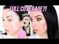 New! REVLON FULL COVER FOUNDATION {First Impression Review & Demo!} Dry Skin 10 HR Wear Test