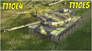 : T110E5 & T110E4  WoT Blitz