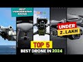 Best drones under Rs 2 lakh for videography in India | 2024 | #bestdrone #top5drone #dji